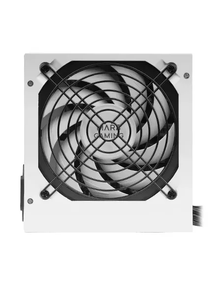 Mars Gaming MPIII650, Fuente Alimentación PC ATX 650W, 5 Años de Garantía, 85% Eficiencia, Sistema Digital APFC, Ventilador FDB