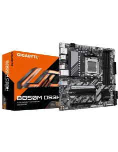 GIGABYTE B850M DS3H Placa Base - Procesadores AMD Ryzen Serie 9000, 16+2+2 fases VRM digitales, hasta 8200MHz DDR5 (OC), 1xPCIe