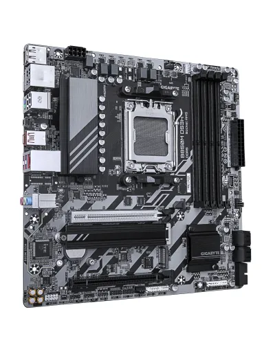 GIGABYTE B850M DS3H Placa Base - Procesadores AMD Ryzen Serie 9000, 16+2+2 fases VRM digitales, hasta 8200MHz DDR5 (OC), 1xPCIe