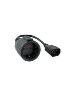 Nanocable Cable Adaptador C14/M a CEE7/H, 16A, 50 cm
