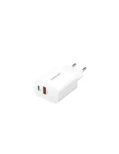 Intenso | Cargador pared W30AC|1xUSB-A 1xUSB-C