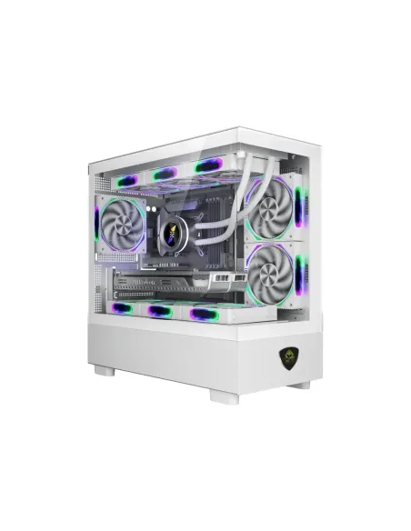 Keep Out Caja M-atx XC-301W 3FANS Usb3.0 White