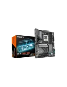 GIGABYTE X870 EAGLE WIFI7 Placa Base - Compatible con CPUs AMD Ryzen 9000, 14+2+2 fases VRM, hasta 8000MHz DDR5 (OC), 1xPCIe 5.0