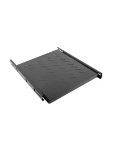 Bandeja lanberg deslizante 1u 463x550mm hasta 60kg rack de 19pulgadas negro