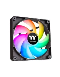 Ventilador 140x140 thermaltake ct140 black pack 2uds - 1500rpm - pwm - argb