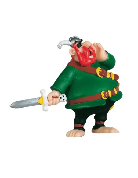 Pirata barbarroja fig 7 cm asterix plastoy