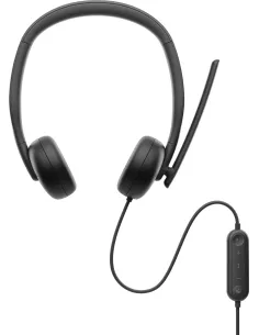 DELL WH3024 Auriculares Alámbrico Diadema Llamadas Música USB Tipo C Negro