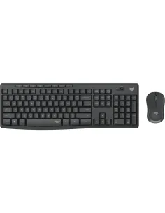 Logitech MK295 Silent Wireless Combo teclado Ratón incluido Oficina RF inalámbrico Portugués Grafito