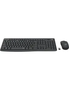 Logitech MK295 Silent Wireless Combo teclado Ratón incluido Oficina RF inalámbrico Portugués Grafito 2