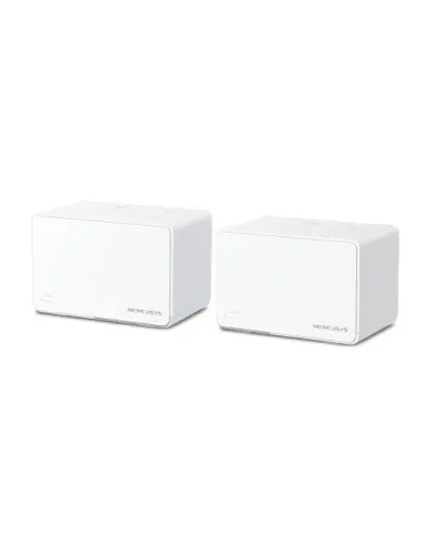 Mercusys Halo H80X(2-pack) Doble banda (2,4 GHz / 5 GHz) Wi-Fi 6 (802.11ax) Blanco 3 Interno