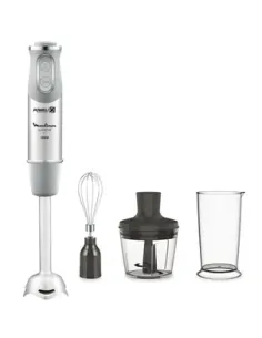 Moulinex Quickchef 0,8 L Batidora de inmersión 1000 W Gris, Acero inoxidable