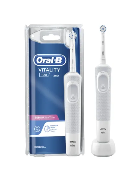 Oral-B Vitality 100 Ultrathin Adulto Cepillo dental oscilante Blanco