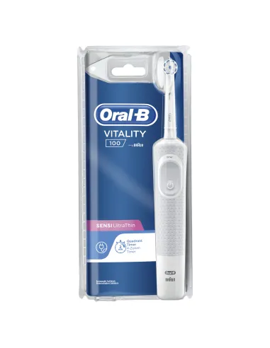 Oral-B Vitality 100 Ultrathin Adulto Cepillo dental oscilante Blanco