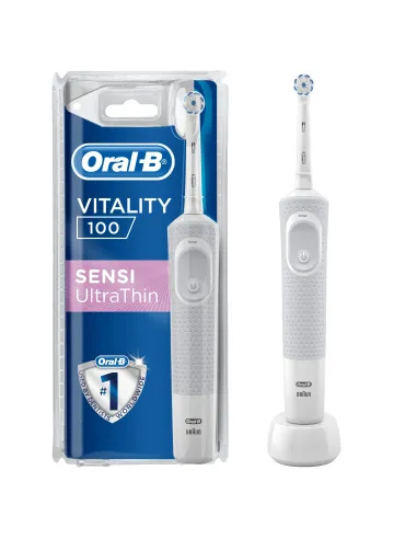 Oral-B Vitality 100 Ultrathin Adulto Cepillo dental oscilante Blanco