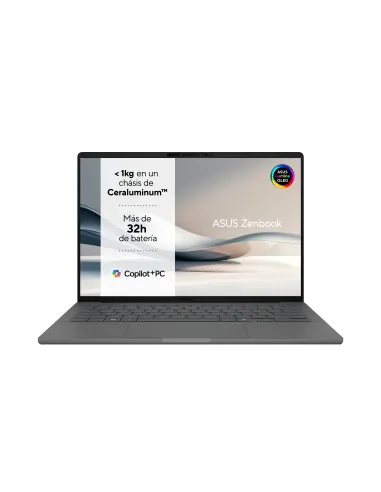 ASUS Zenbook A14 OLED UX3407QA-QD412W Copilot+ PC - Ordenador Portátil 14" WUXGA (Qualcomm Snapdragon X (X1-26-100), 32GB RAM,