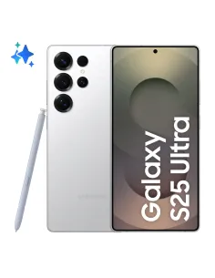 Samsung Galaxy S25 Ultra 17,5 cm (6.9") SIM doble Android 15 5G USB Tipo C 12 GB 1 TB 5000 mAh Plata, Blanco
