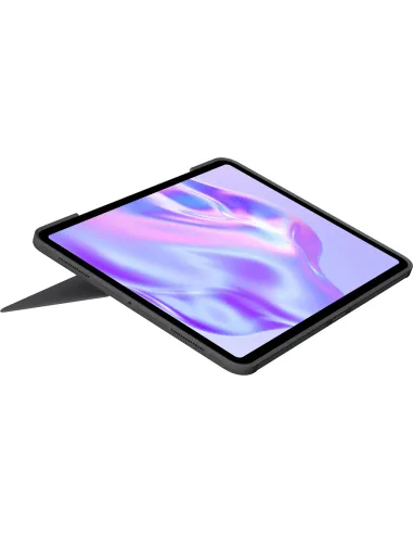 Logitech Combo Touch, funda con teclado, iPad Pro 13 pulgadas (M4)(2024) - Teclado retroiluminado extraíble con soporte