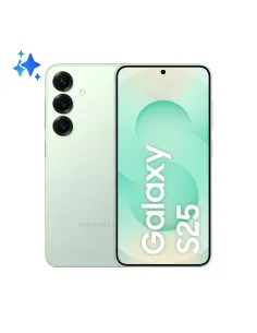 Samsung Galaxy S25 15,8 cm (6.2") SIM doble Android 15 5G USB Tipo C 12 GB 128 GB 4000 mAh Color menta