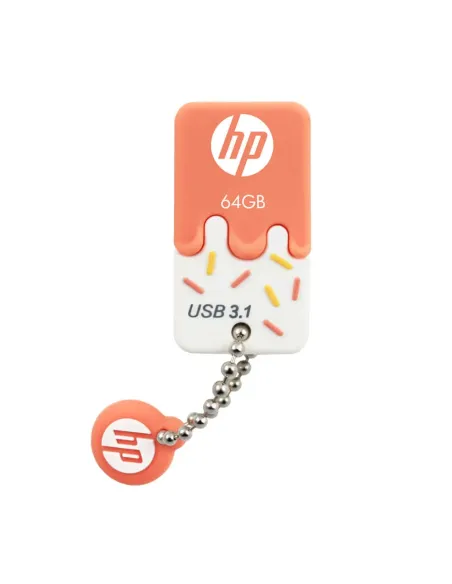 HP x778w unidad flash USB 64 GB USB tipo A 3.2 Gen 1 (3.1 Gen 1) Naranja, Blanco