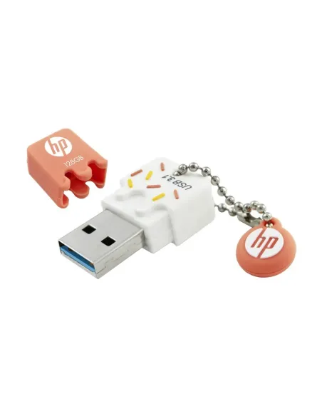 HP x778w unidad flash USB 64 GB USB tipo A 3.2 Gen 1 (3.1 Gen 1) Naranja, Blanco