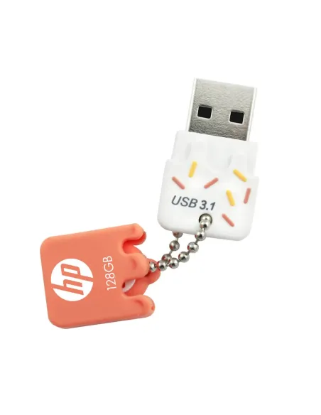HP x778w unidad flash USB 64 GB USB tipo A 3.2 Gen 1 (3.1 Gen 1) Naranja, Blanco