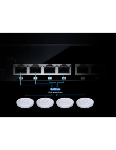 D-Link DMS-108 No administrado L2 2.5G Ethernet (100 1000 2500) Negro