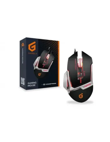 Conceptronic DJEBBEL 8 ratón Juego USB tipo A Óptico 4000 DPI