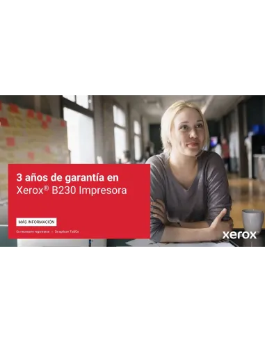 Xerox B230 A4 34 ppm Impresora inalámbrica a doble cara PCL5e 6 2 bandejas Total 251 hojas