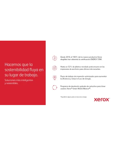 Xerox B230 A4 34 ppm Impresora inalámbrica a doble cara PCL5e 6 2 bandejas Total 251 hojas