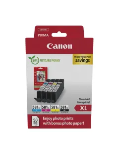 Canon 2052C006 cartucho de tinta 4 pieza(s) Original Alto rendimiento (XL) Negro, Cian, Magenta, Amarillo