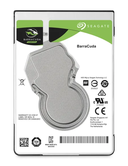 Seagate Barracuda 2.5" disco duro interno 500 GB 5400 RPM 128 MB 2.5" Serial ATA III