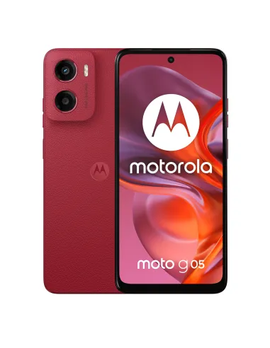 Motorola moto g05 16,9 cm (6.67") SIM doble Android 15 4G USB Tipo C 4 GB 128 GB 5200 mAh Rojo