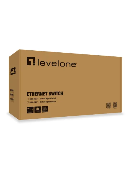 LevelOne Switch 24 Puertos Gigabit