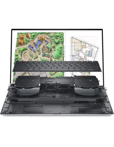 DELL Precision 5770 Intel® Core™ i7 i7-12700H Estación de trabajo móvil 43,2 cm (17") Pantalla táctil UHD+ 16 GB DDR5-SDRAM 512