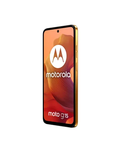 Motorola moto g15 17,1 cm (6.72") SIM doble Android 15 4G USB Tipo C 8 GB 128 GB 5200 mAh Naranja