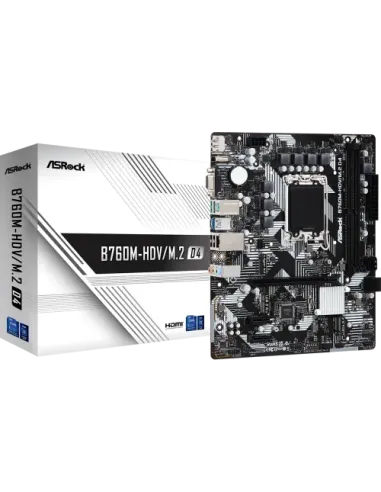 Asrock B760M-HDV/M.2 D4 Intel B760 LGA 1700 micro ATX