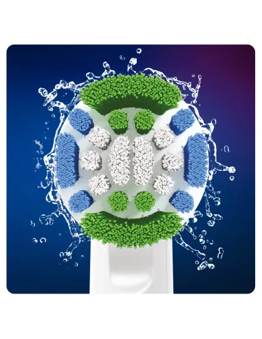 Oral-B Precision Clean 80339350 cepillo de cabello 5 pieza(s) Azul, Blanco