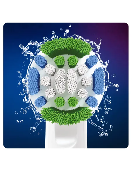 Oral-B Precision Clean 80339350 cepillo de cabello 5 pieza(s) Azul, Blanco