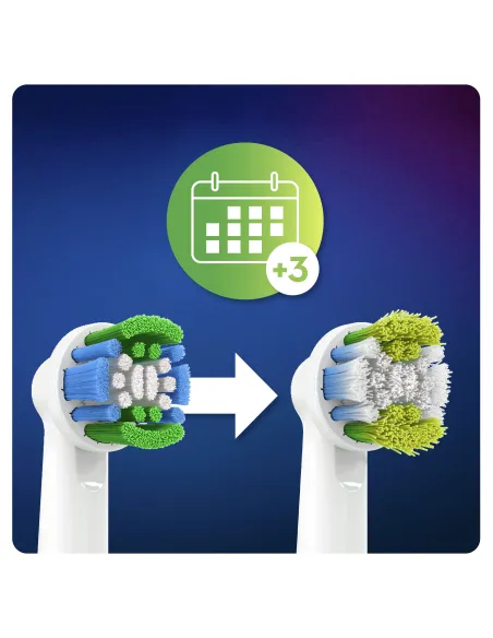 Oral-B Precision Clean 80339350 cepillo de cabello 5 pieza(s) Azul, Blanco