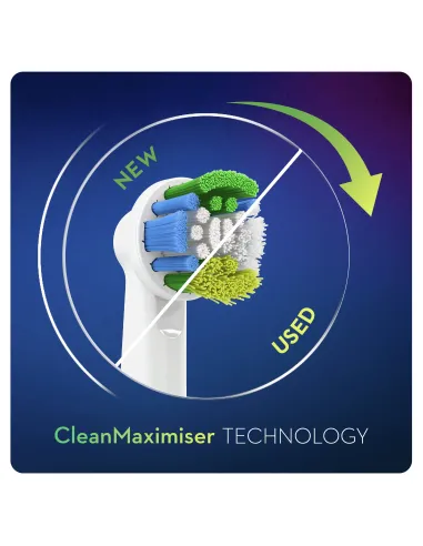 Oral-B Precision Clean 80339350 cepillo de cabello 5 pieza(s) Azul, Blanco