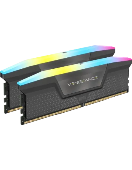 MEMORIA CORSAIR DDR5 32GB 2X16GB PC6000 VENGEANCE RGB CMH32GX5M2B6000Z30K
