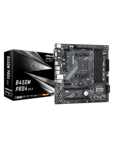 Asrock B450M Pro4 R2.0 AMD B450 Zócalo AM4 micro ATX
