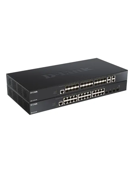 D-Link DXS-1210-28S switch Gestionado L2 L3 10G Ethernet (100 1000 10000) 1U Negro