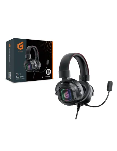 Conceptronic ATHAN02B auricular y casco Auriculares Alámbrico Diadema Juego USB tipo A Negro