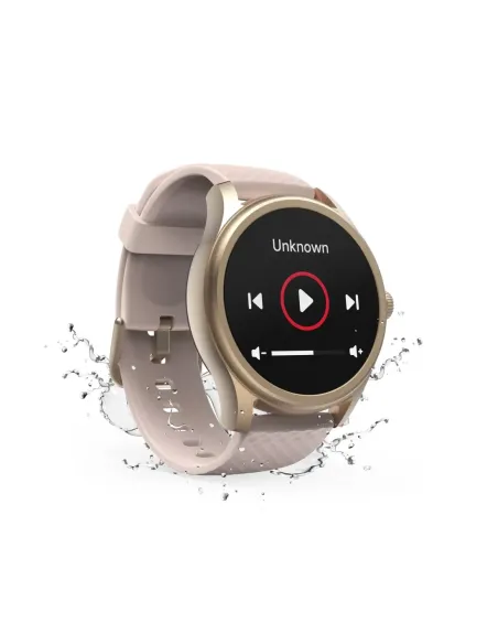 Hama 5010 3,51 cm (1.38") LCD Digital Pantalla táctil Oro rosa