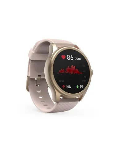 Hama 5010 3,51 cm (1.38") LCD Digital Pantalla táctil Oro rosa