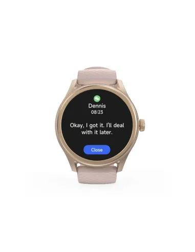 Hama 5010 3,51 cm (1.38") LCD Digital Pantalla táctil Oro rosa