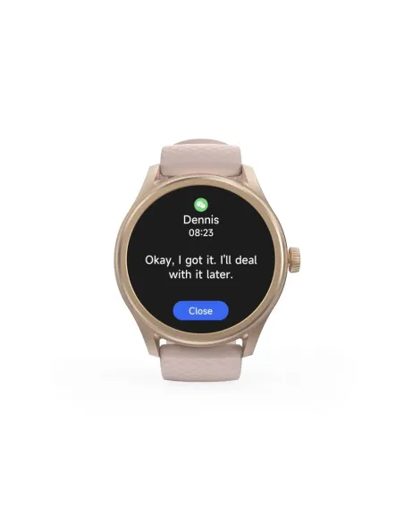 Hama 5010 3,51 cm (1.38") LCD Digital Pantalla táctil Oro rosa