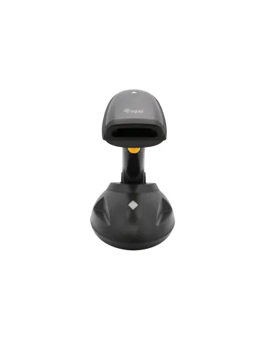 Equip 351026 lector de código de barras Lector de códigos de barras portátil 1D 2D LED Negro