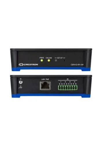 CRESTRON WIRED ETHERNET MODULE WITH 4 IR PORTS (CEN-IO-IR-104) 6507970